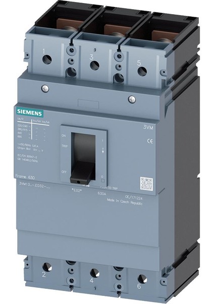 3VM1332-4EE32-0AA0 Kompakt Şalter 220-320A 36KA 3k