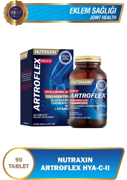 Vitals Artroflex Hya C Iı 90 Tablet Eklem ve Kemik Sağlığı
