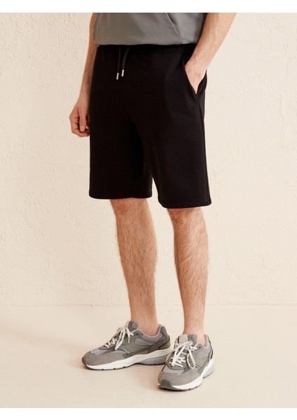 Pamuk Regular Fit Sweat Şort