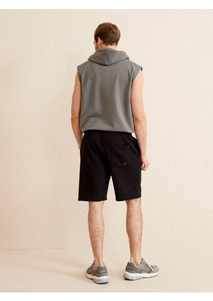 Pamuk Regular Fit Sweat Şort