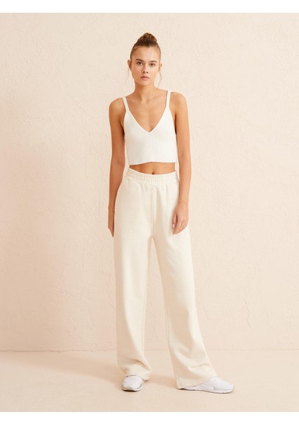 Pamuk Oversize Sweat Pantolon