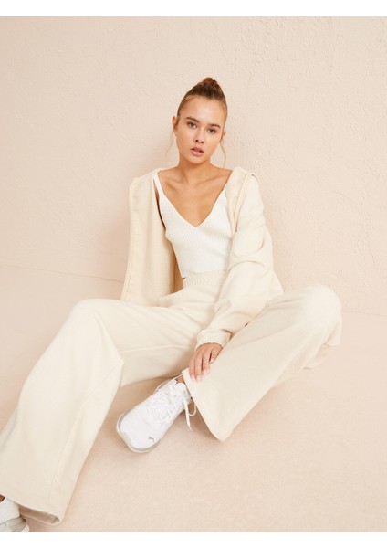 Pamuk Oversize Sweat Pantolon