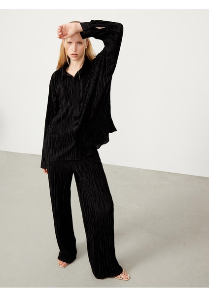Polo Yaka Oversize Gömlek