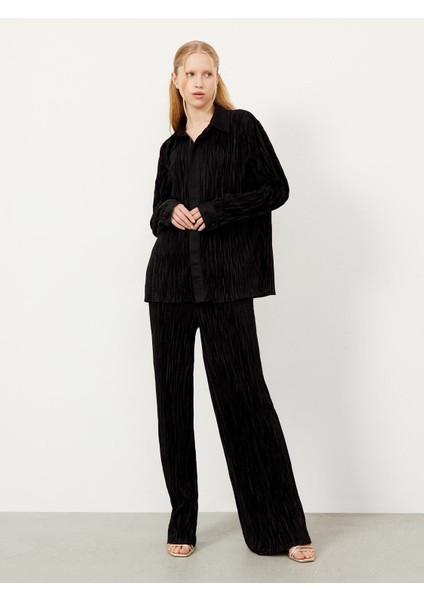 Polo Yaka Oversize Gömlek
