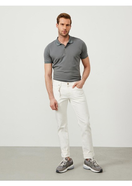 Pamuklu Slim Fit Denim Pantolon
