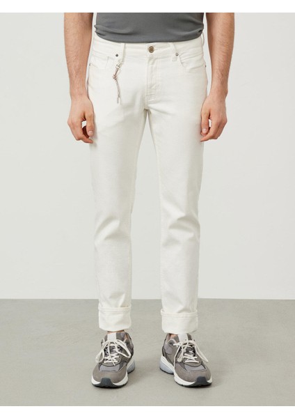 Pamuklu Slim Fit Denim Pantolon