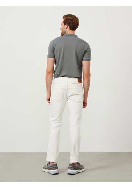 Pamuklu Slim Fit Denim Pantolon