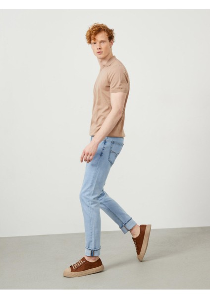 Pamuklu Regular Fit Denim Pantolon