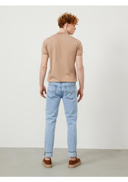 Pamuklu Regular Fit Denim Pantolon