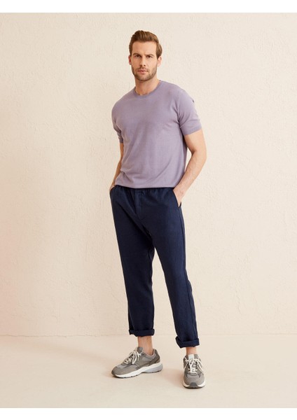 Keten Regular Fit Basic Pantolon