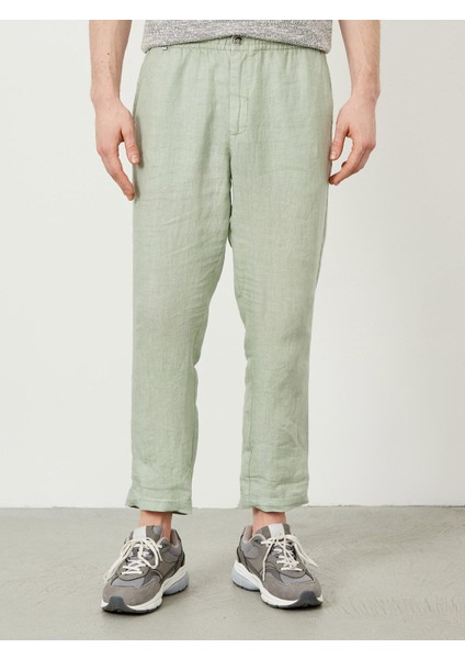 Keten Regular Fit Basic Pantolon