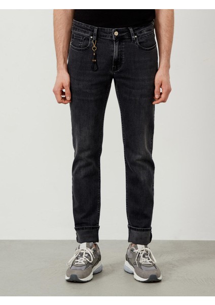 Pamuklu Slim Fit Denim Pantolon