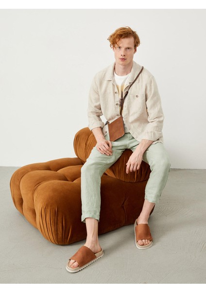 Keten Regular Fit Cepli Ceket