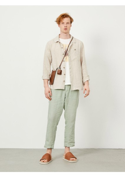 Keten Regular Fit Cepli Ceket