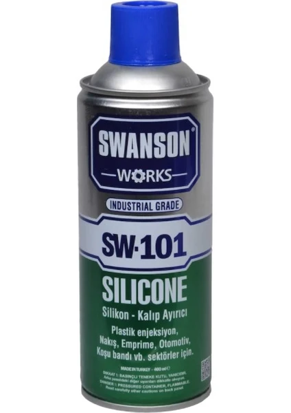 Swanson Works  Sw-101 Silikon Sprey 400 Ml - Swanson Works