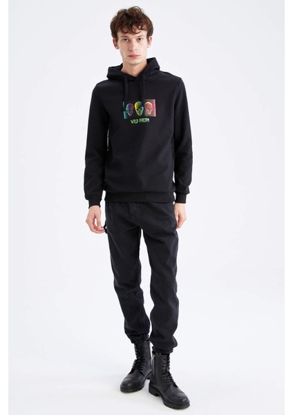 Slim Fit Kapüşonlu Sweatshirt V5923AZ21WN fiyatları