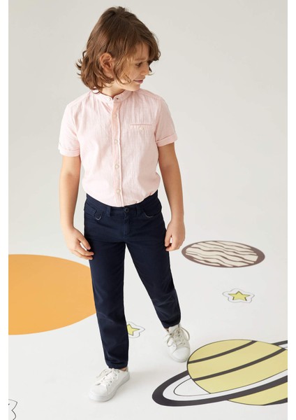 Erkek Çocuk Basic Dokuma Pantolon T0215A621SP modelleri