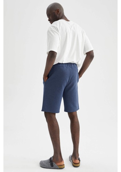 Basic Regular Fit Örme Şort T9079AZNS