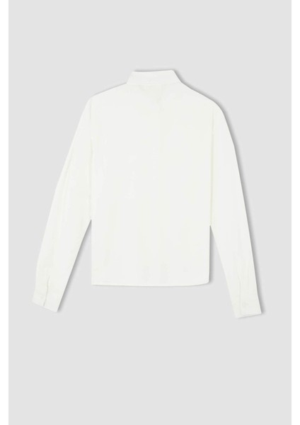 Regular Fit Gömlek Yaka Uzun Kollu Gömlek N2518AZ22SP