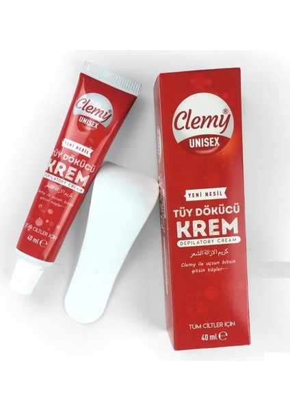 Clemy Tüy Dökücü Krem Tüm Cilt 40 ml