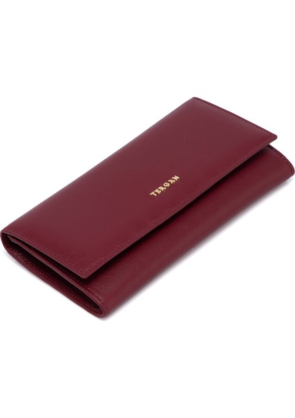 Bordo Deri Kadın Cüzdanı 05807K16