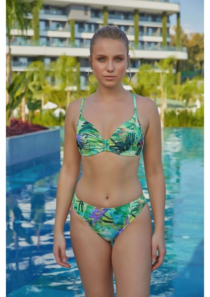 Kaplı Bikini Takımı - B1473