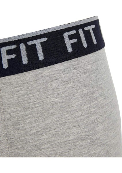 Defacto Fit Regular Fit Pamuklu 3'lü Boxer W9669AZ22SP