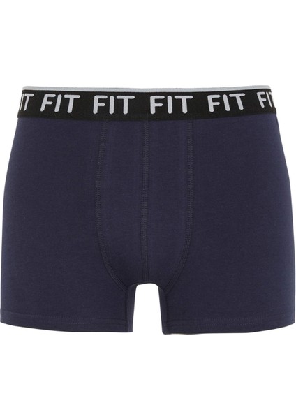 Defacto Fit Regular Fit Pamuklu 3'lü Boxer W9669AZ22SP