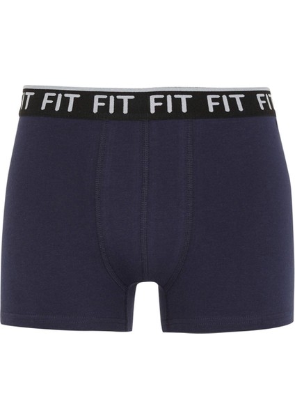 Defacto Fit Regular Fit Pamuklu 3'lü Boxer W9669AZ22SP