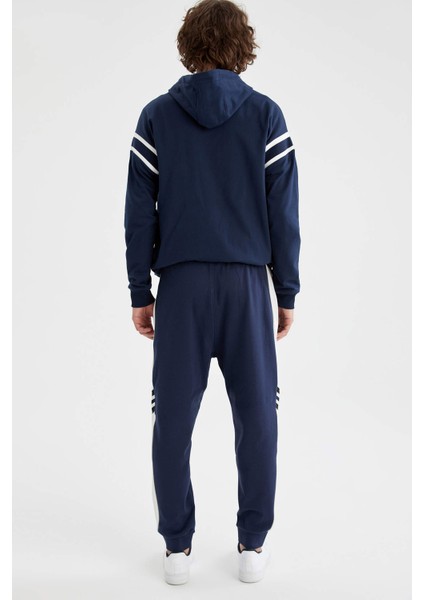 Regular Fit Triko Bantlı İçi Yumuşak Tüylü Jogger Eşofman Altı W5809AZ22SP indirimleri