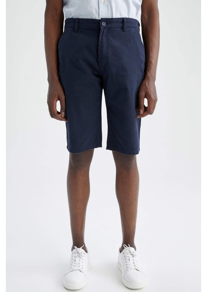 Regular Fit Bermuda Şort X6166AZ22SM