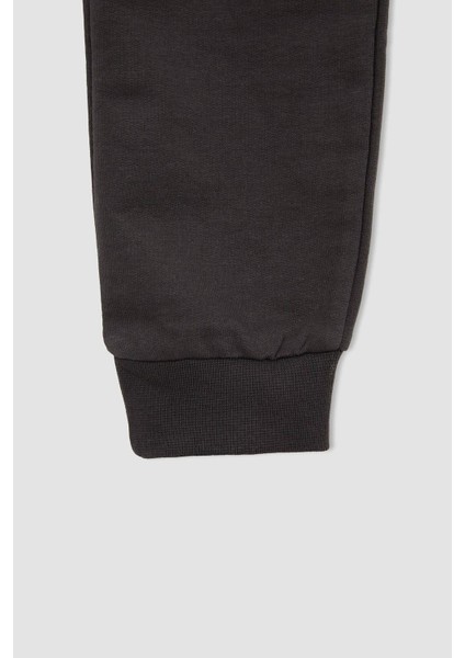 Erkek Çocuk Slim Fit Basic Baskılı Jogger Eşofman Alt W6860A622SP indirimleri