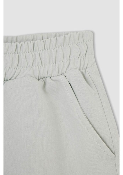 Kız Çocuk Kral Şakir Lisanslı Esnek Belli Şort V2864A621HS modelleri