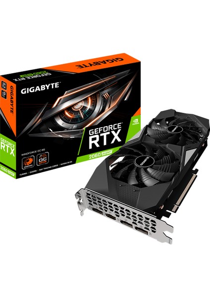 Nvıdıa Geforce Rtx 2060 Super Windforce Oc 256 Bit Gddr6 8 GB Ekran Kartı