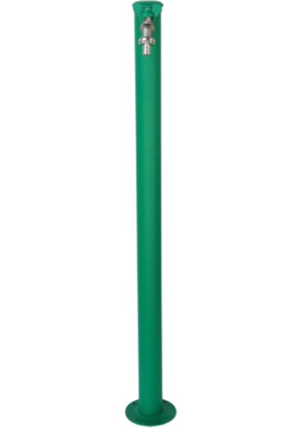 Bahçe Çeşmesi Yuvarlak Açık Yeşil 5*17*86cm