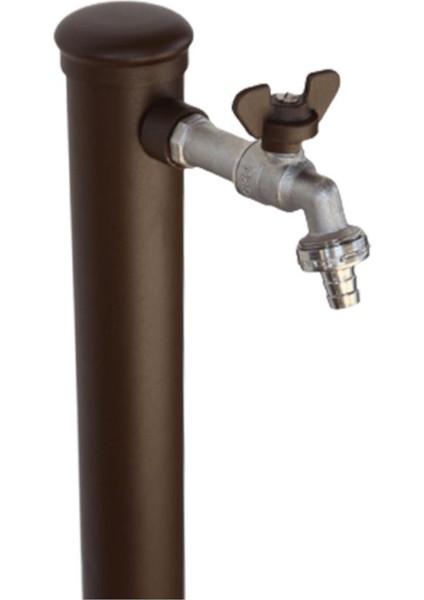 Bahçe Çeşmesi Yuvarlak Kahverengi 5*17*86cm fiyatları