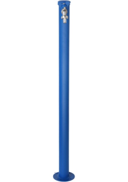 Bahçe Çeşmesi Yuvarlak Mavi 5*17*86cm