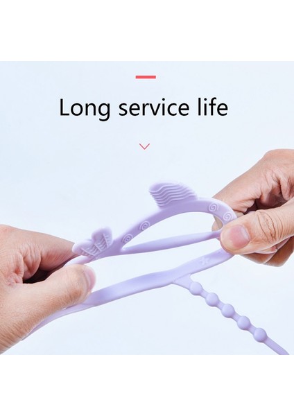 M010075 4 Adet Bebek Silikon Diş Kaşıyıcı Oyuncaklar Bebek Molar Anne Sticks Anne ve Çocuk Ürünleri (Pembe)