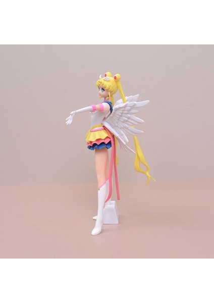 Sailor Moon Ay Savaşçısı Figür Oyuncak Koleksiyon Masaüstü Süsü Biblo 23 cm 11065 fiyatları