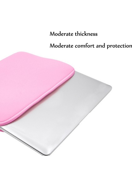 MacBook 13 Inç Için Dizüstü Bilgisayar Güz ve Aşınmaya Dayanıklı Lliner Çanta (Pink Yükseltme)(Yurt Dışından)