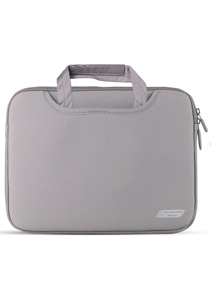 15 Inç Dizüstü Bilgisayarlar Için Dalış Kumaş Laptop Çanta (Gri)