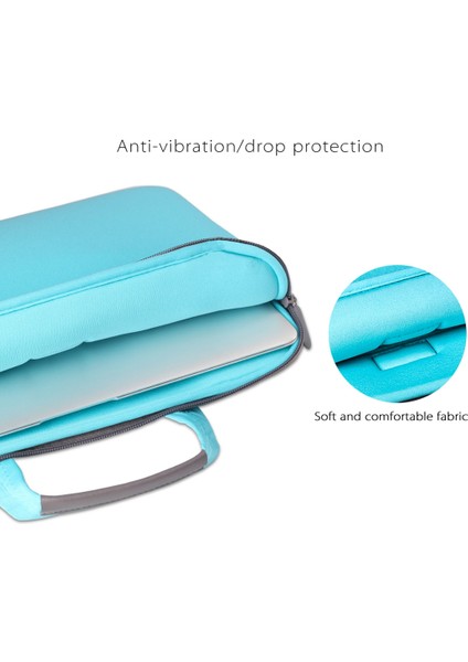 15 Inç Dizüstü Bilgisayarlar Için Dalış Kumaş Laptop Çanta (Gri) modelleri