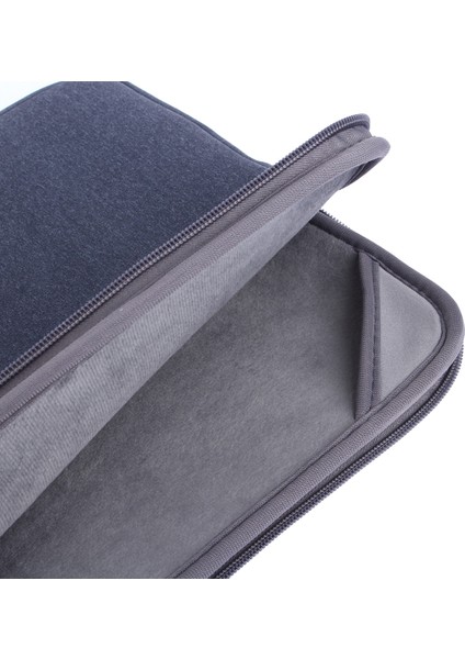 Macbook Pro 13.3 Inç Laptop Çantası Için Yumuşak Taşınabilir Paket Kılıfı (Gri) modelleri