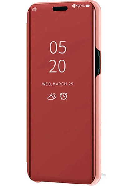 Huawei Mate 20 Pro Aynalı Kapaklı Lüx Kılıf