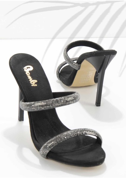 Siyah Süet Kadın Terlik K048428620