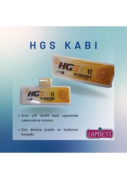 Hgs Kart Poşeti Etiket Koruma Kabı 50 'li