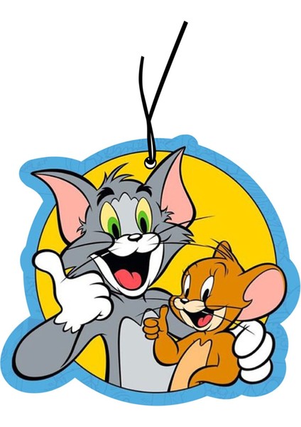 Tom ve Jerry Tasarımlı Premium Oto Araç Kokusu