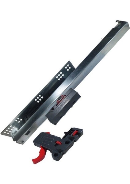 Slide Push Open 35 cm Tam Açılım Çekmece Ray Mandal Dahil