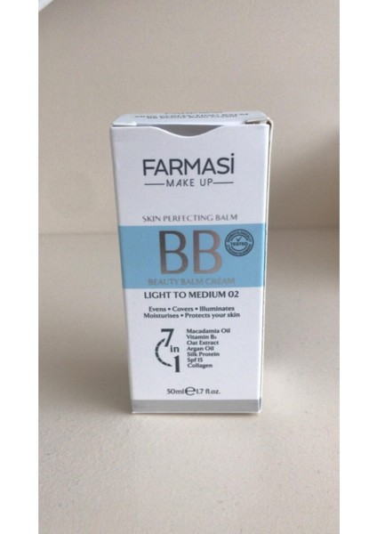 Bb Krem Light To Medium 02 50 ml