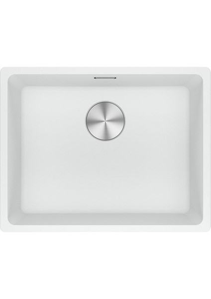Mrg 210/110-52 Bianco Tezgah Altı/sıfır Maris Granit Eviye